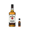 JIM BEAM WHITE 75 CL+ BLACK 5 CL